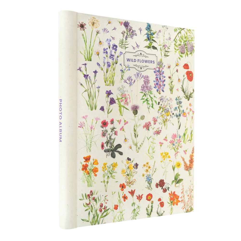 Grupo Erik - Wild Flowers 30 SelfAdhesives Pages 24X32Cm Photo album - Multicolours